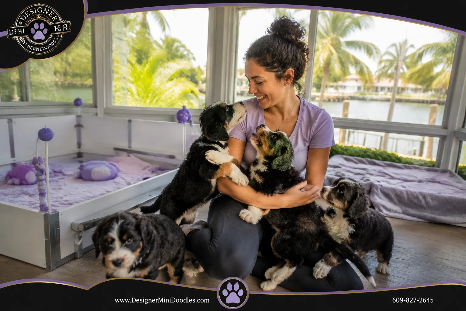 mini bernedoodles Cape Coral