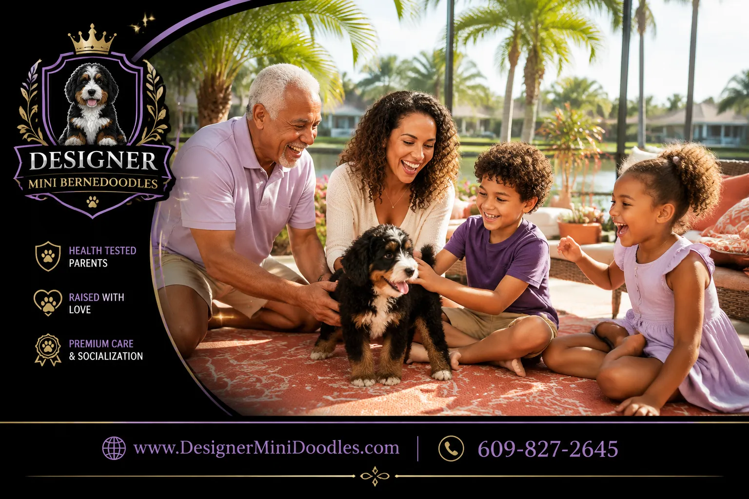 mini bernedoodles Cape Coral