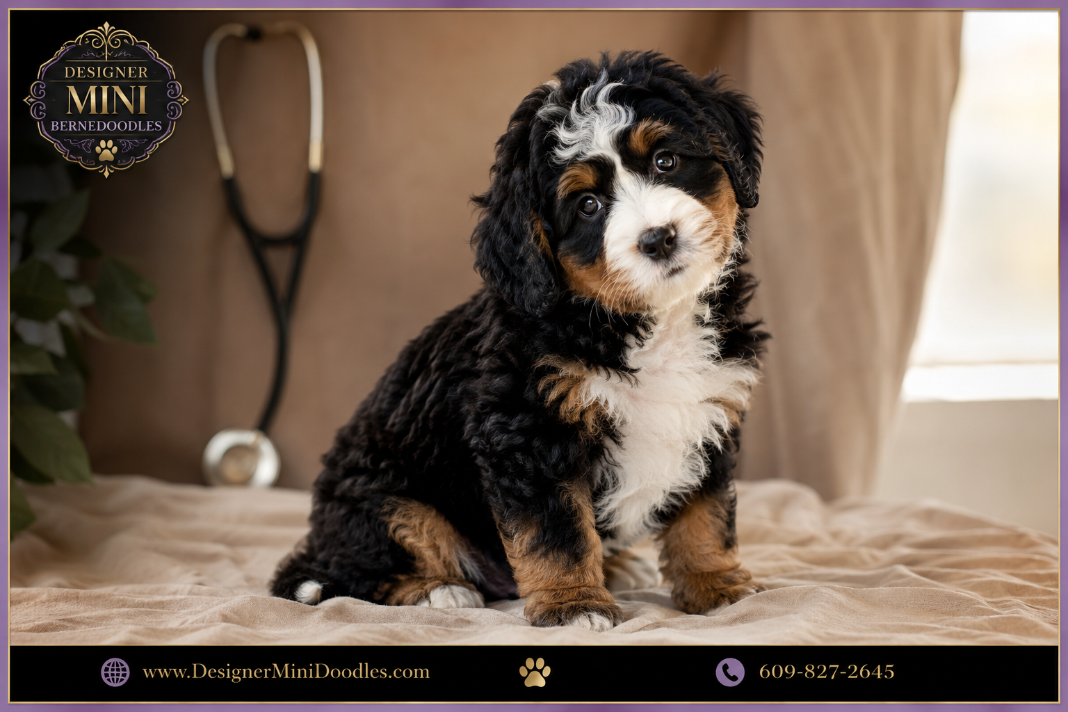 mini bernedoodle puppies