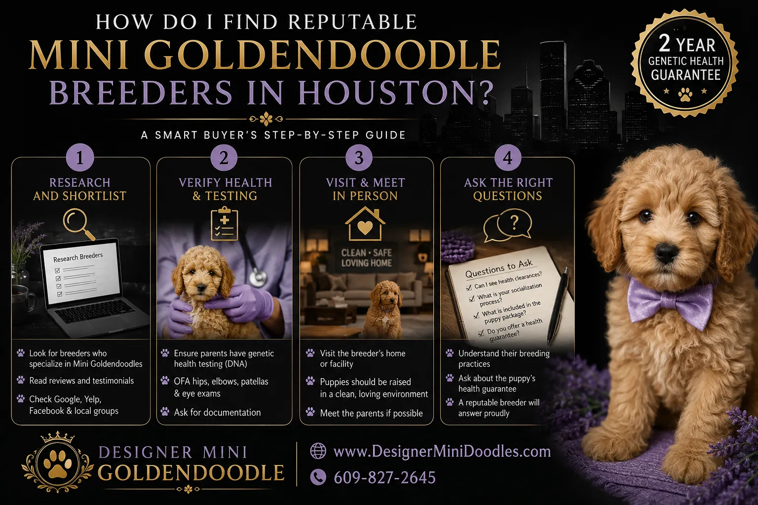 What grooming does a mini goldendoodle need in Houston's climate?