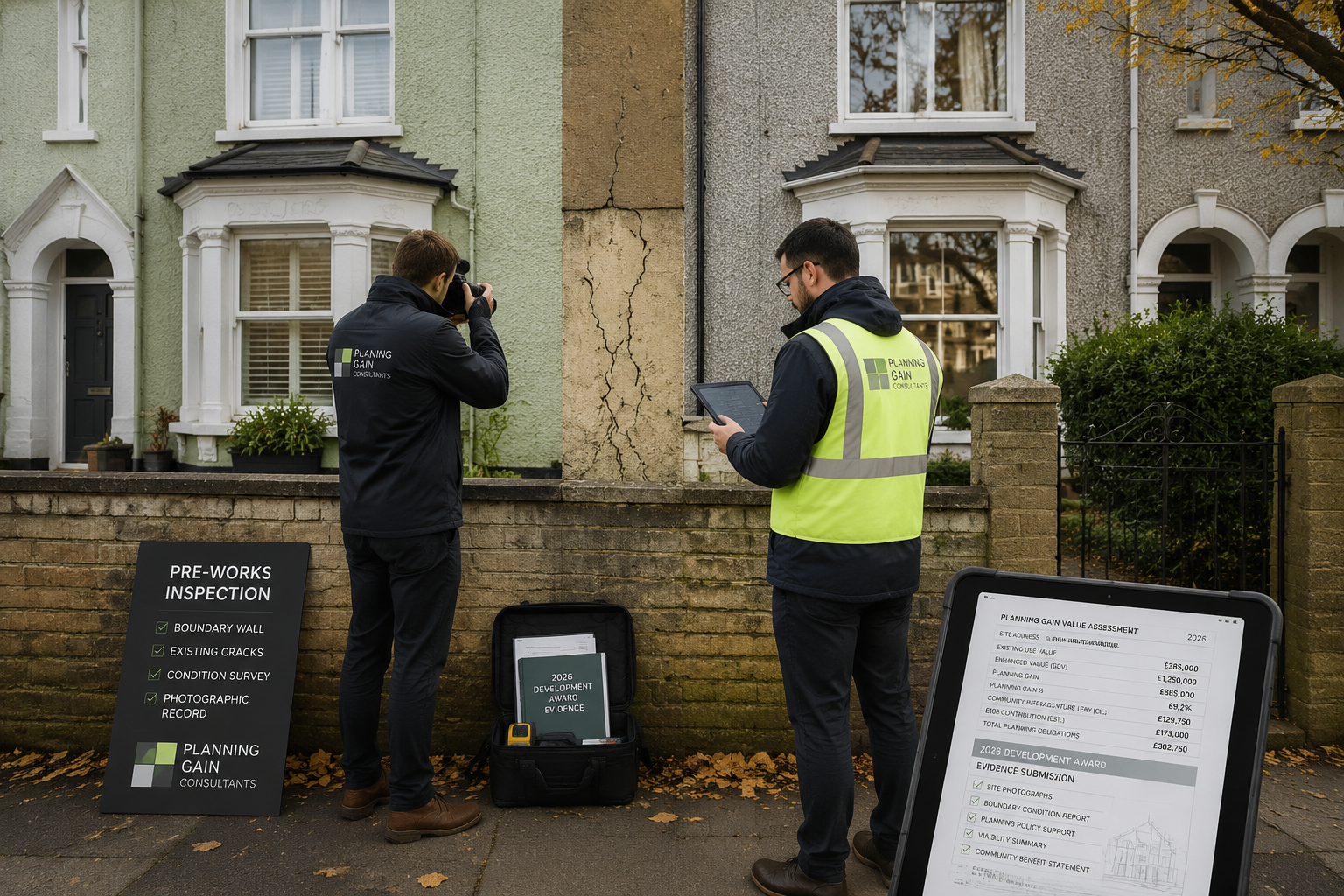 Party Wall Implications of Planning Gain Value Reforms: Surveyor Checklists for 2026 Development Awards in Practice