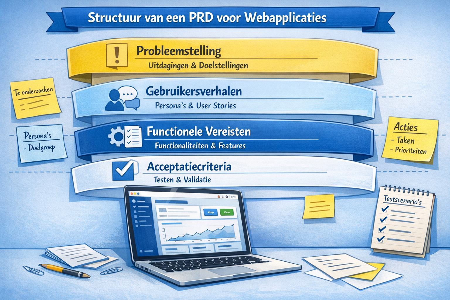 CRITICAL: ALL text, labels, headlines, annotations, and overlays in this image MUST be written in DUTCH. Do NOT use any English text. Every 