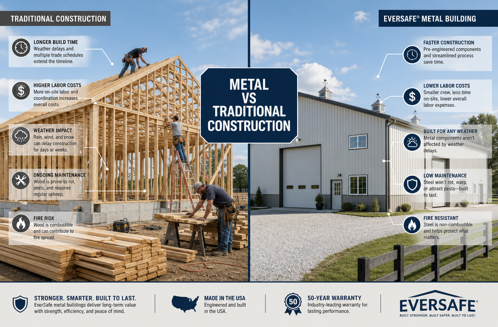 Are EverSafe Metal Buildings Good for Farm Storage or Workshops?