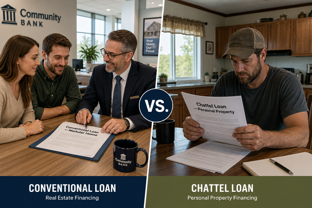 Financing a Manufactured Home vs a Modular Home