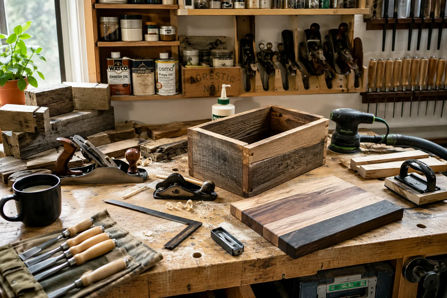 Finishing Techniques for Salvaged Wood