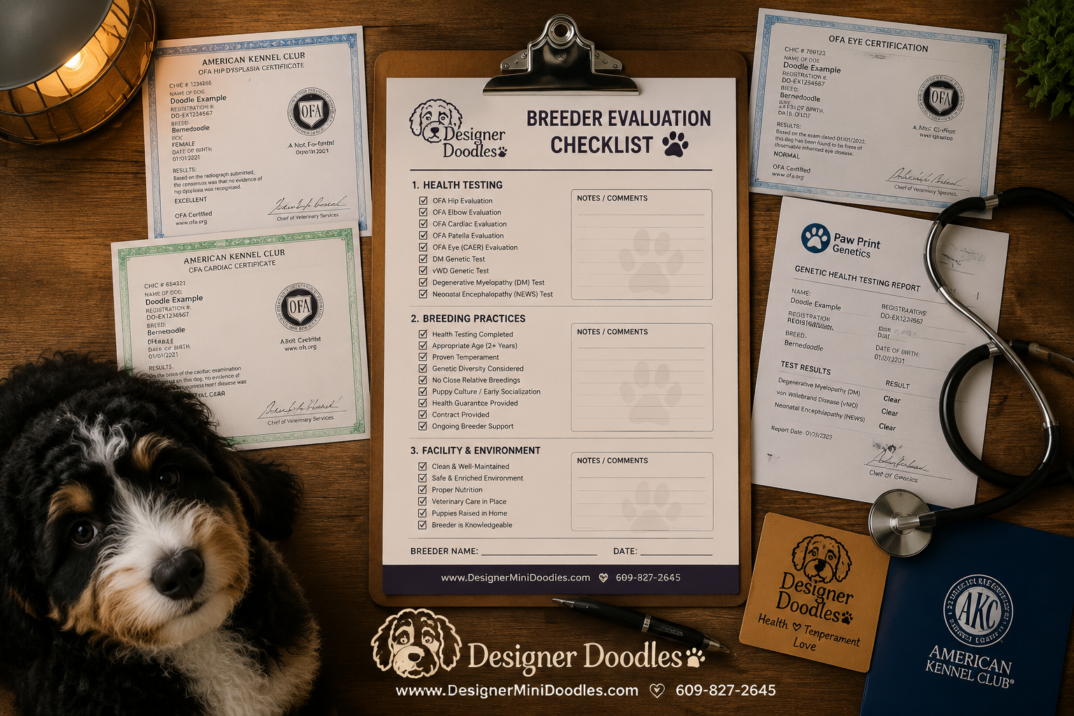 How to Choose a Reputable Bernedoodle Breeder in Lakeland