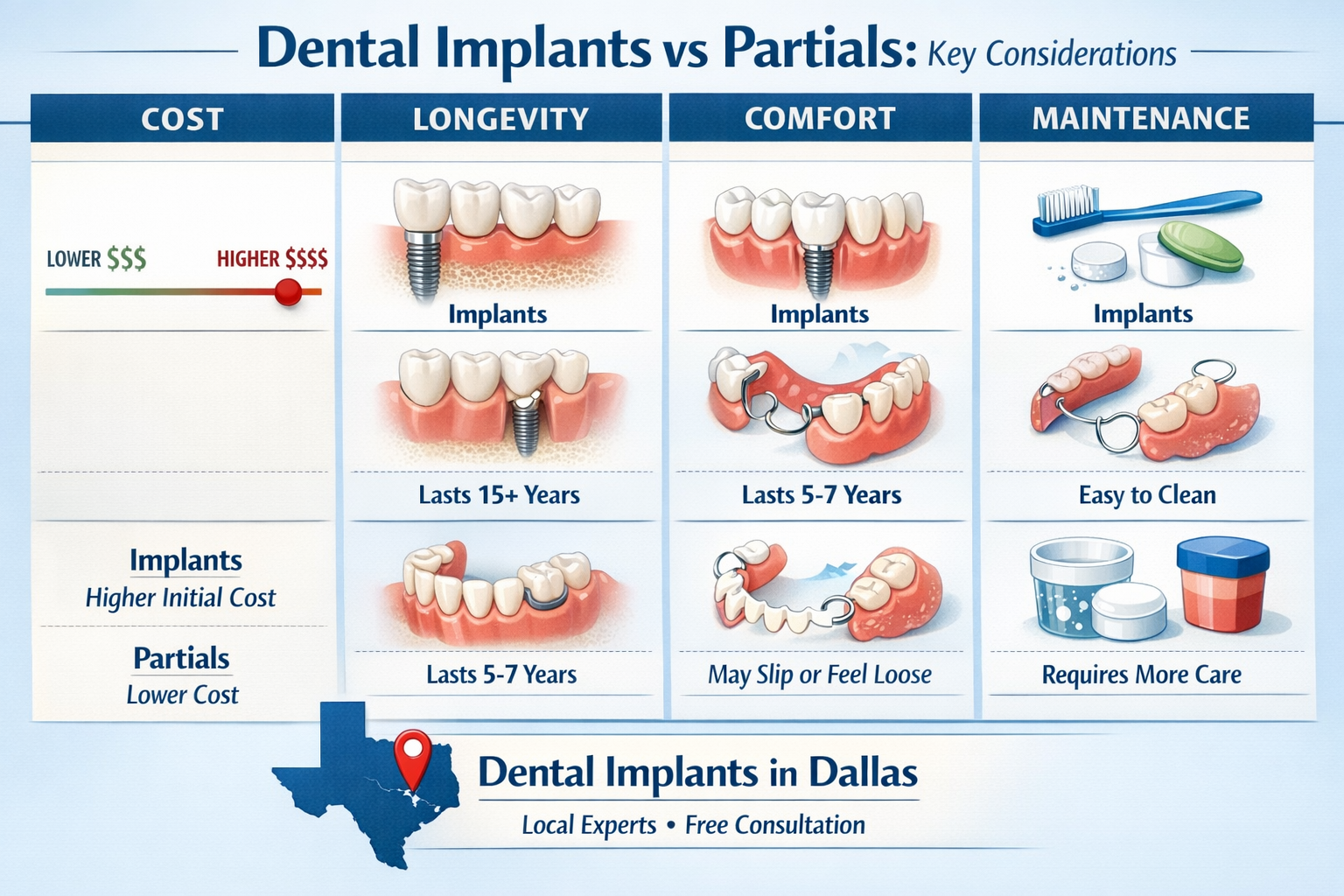 Dental Implants Partials: A Comprehensive Guide for Dallas in 2026