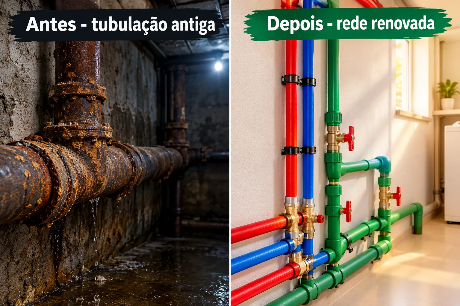 Encanador industrial vs residencial: qual a diferença