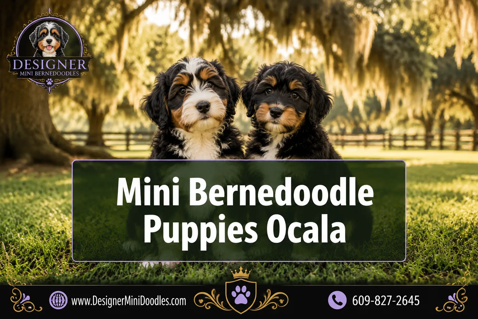 mini bernedoodle puppies Ocala