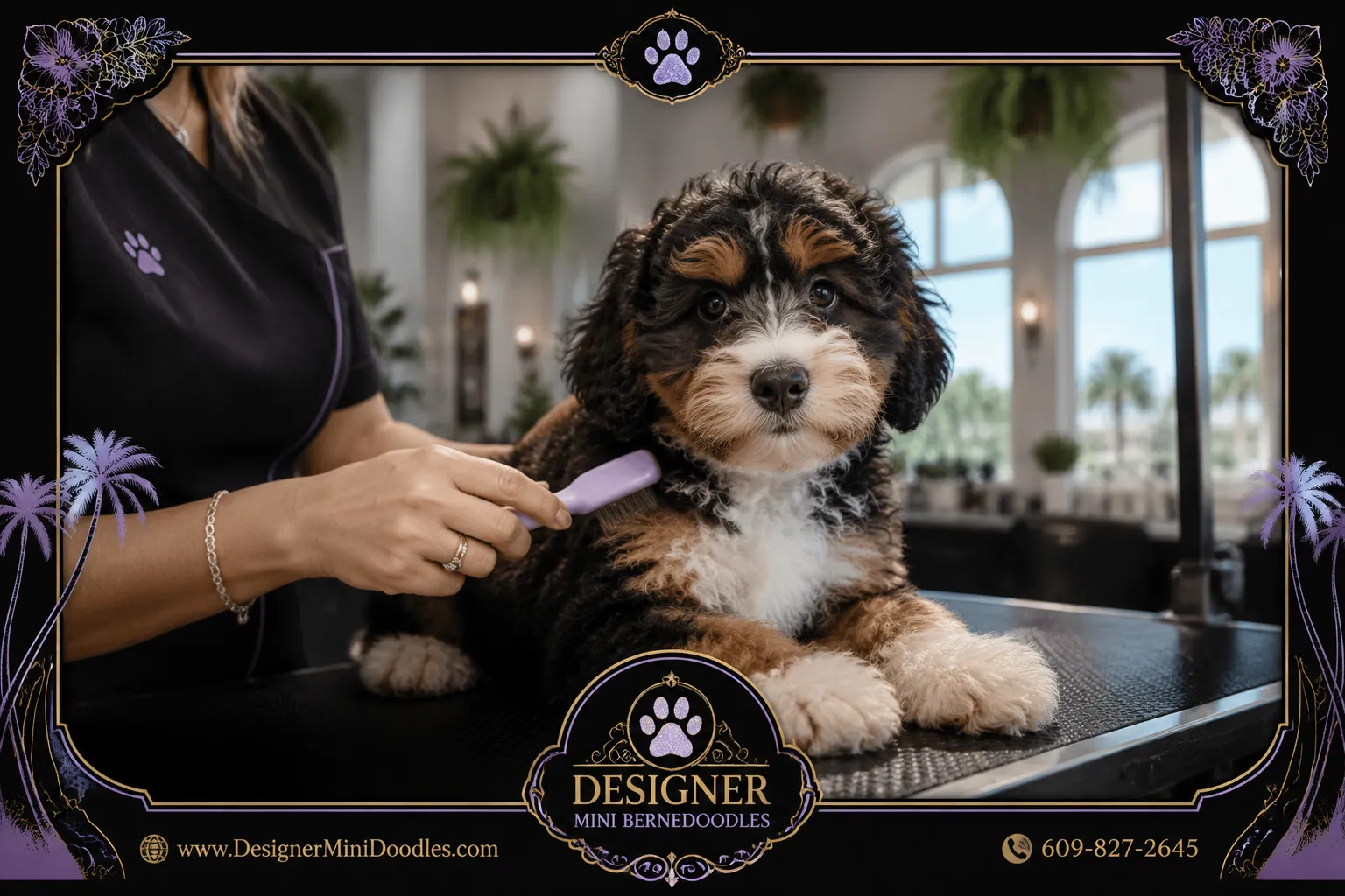 Mini Bernedoodle Puppy Care