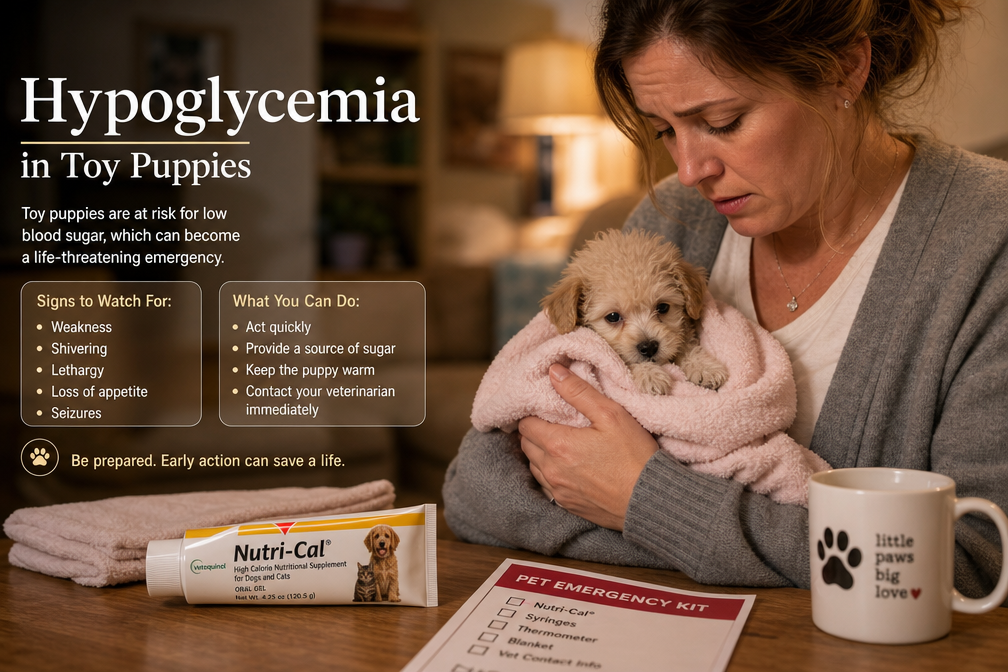 Toy Poodle Puppy Hypoglycemia Symptoms and Prevention