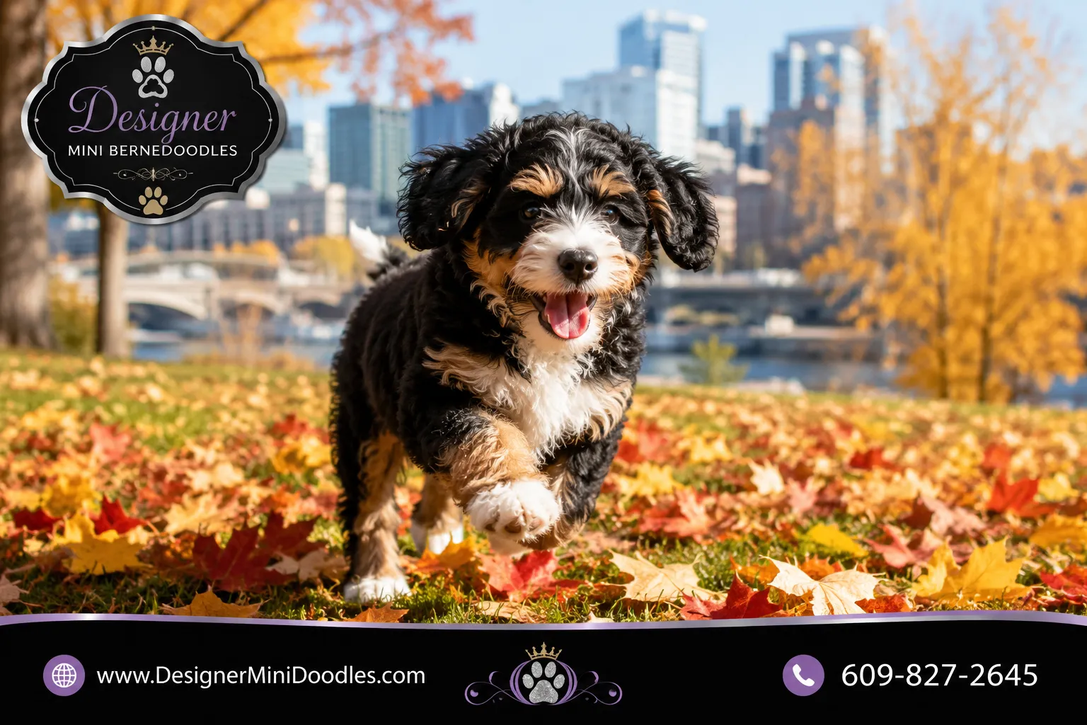 mini bernedoodles Minnesota