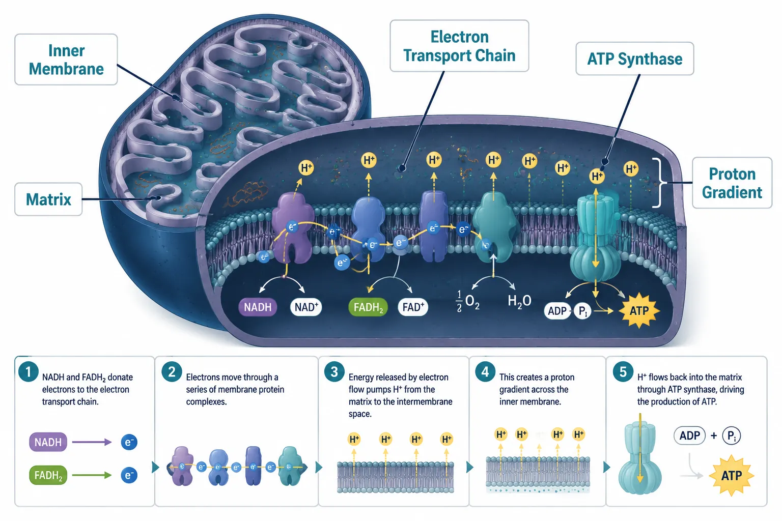 The Mitochondria-ATP Axis: Textbook Biology Meets Research Reality