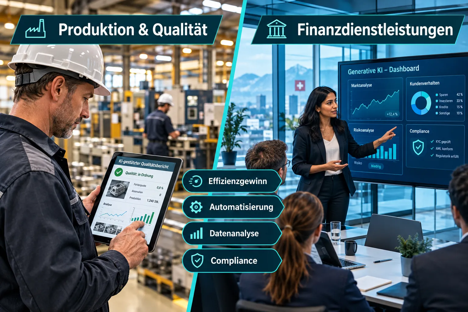 Generative KI für Unternehmen im DACH Raum: Branchenspezifische Anwendungsfälle