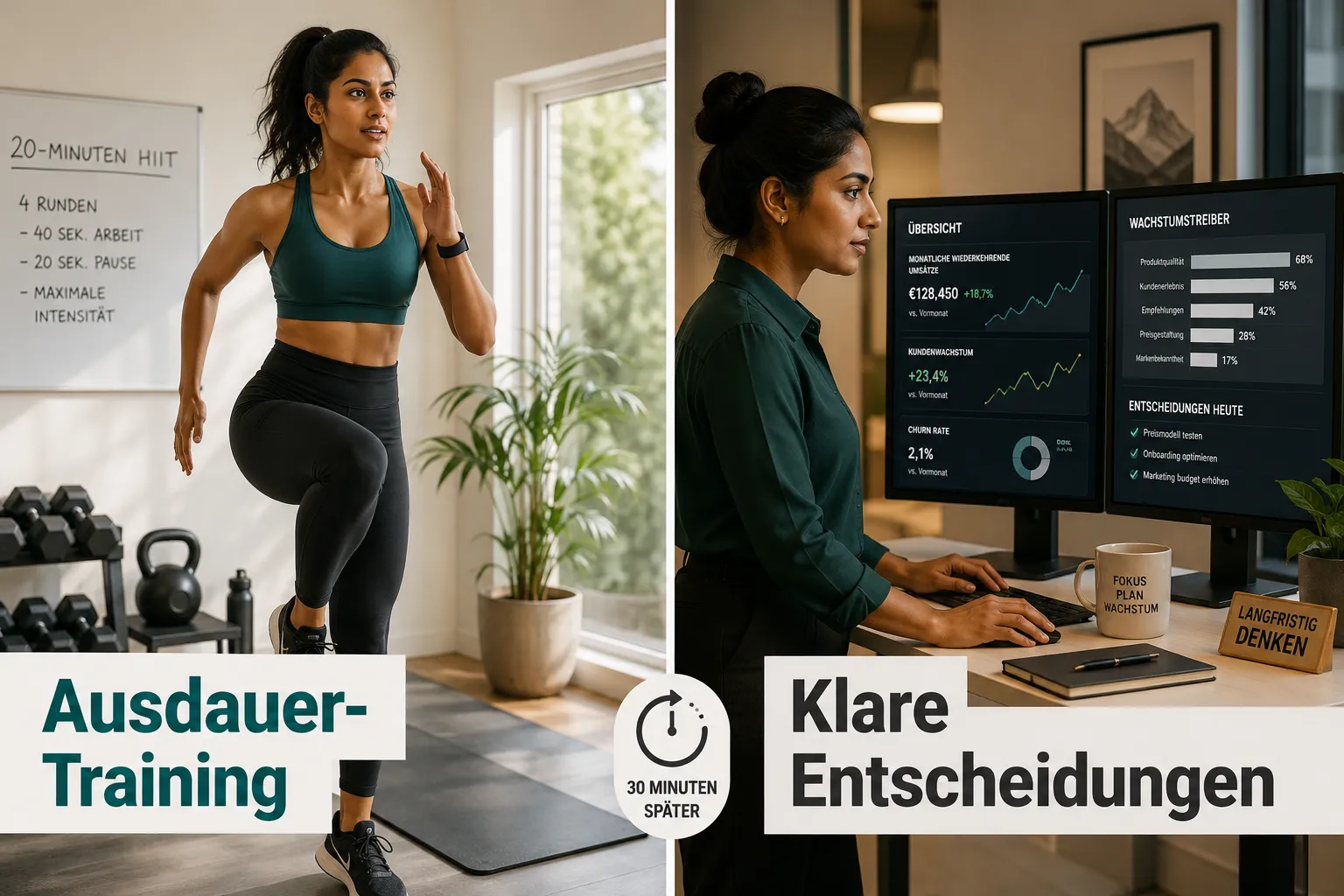 Warum priorisieren erfolgreiche Gründer Fitness?