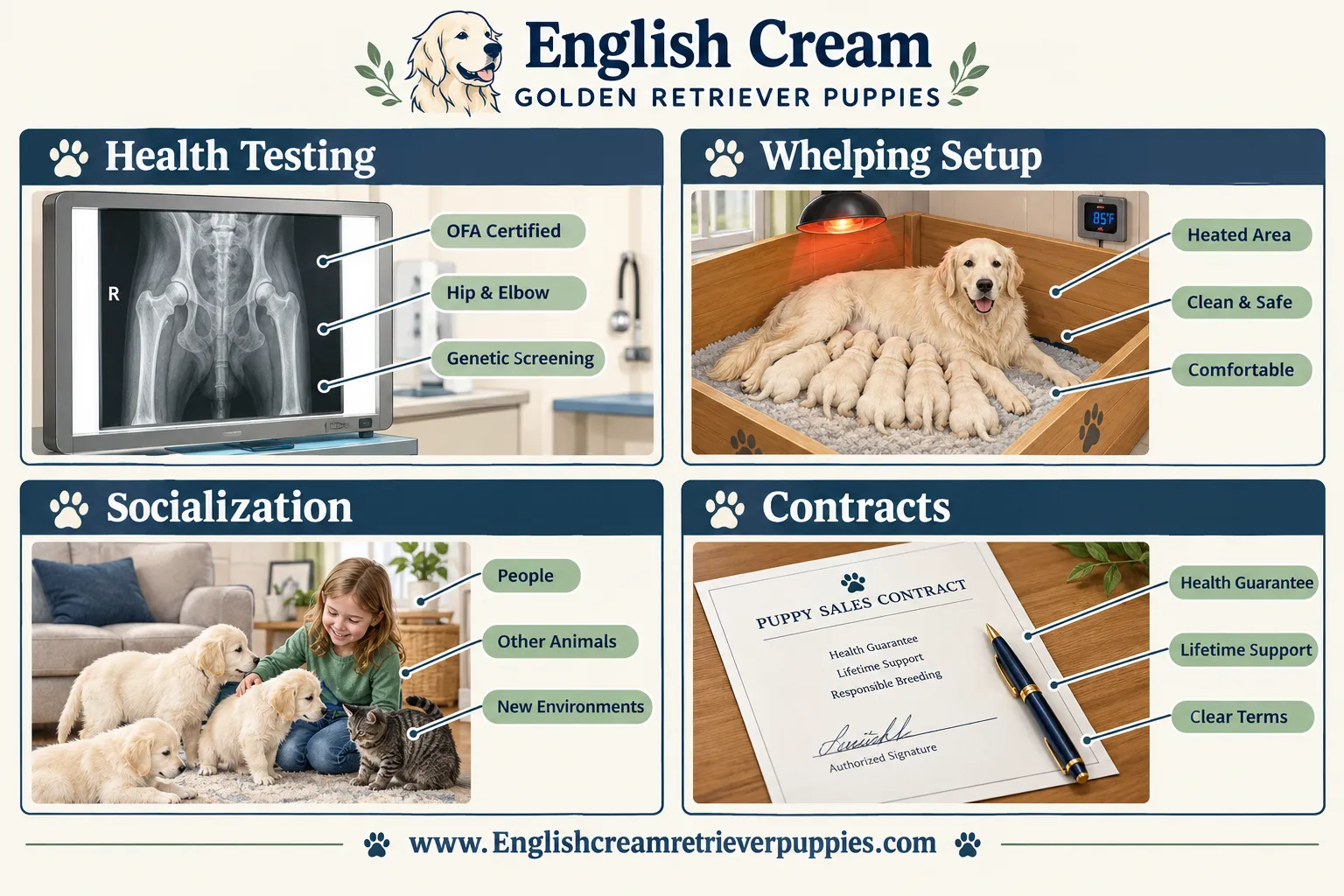 What Makes a Responsible English Cream Retriever Breeder