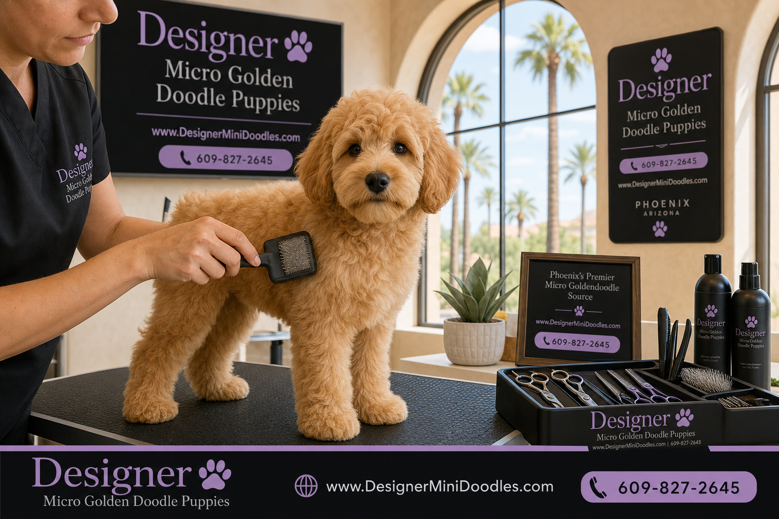 micro golden doodle puppies Phoenix