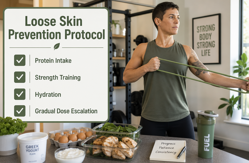 Prevent Loose Skin while using Tirzepatide