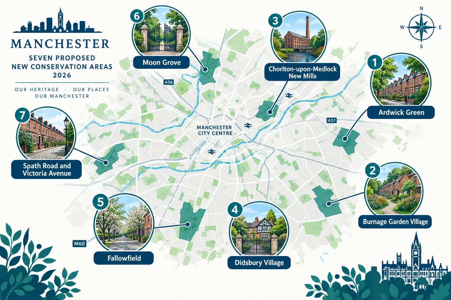 Seven New Conservation Areas Proposed, First Since the 1990s