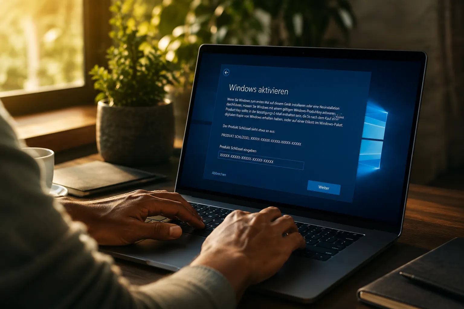 Microsoft-Support kontaktieren bei Schlüsselproblemen