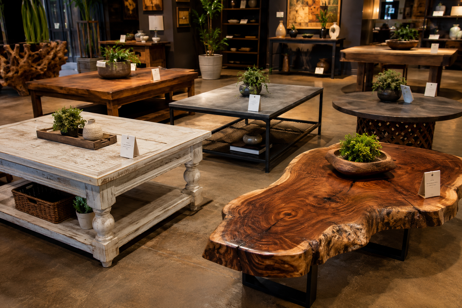 Pricing and Marketing Strategies for Handcrafted Coffee Tables