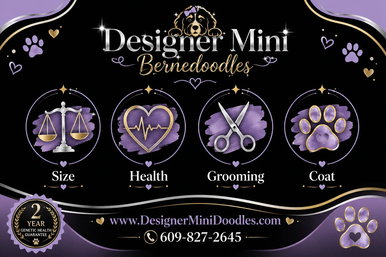 Mini Bernedoodle Grooming Requirements and Costs