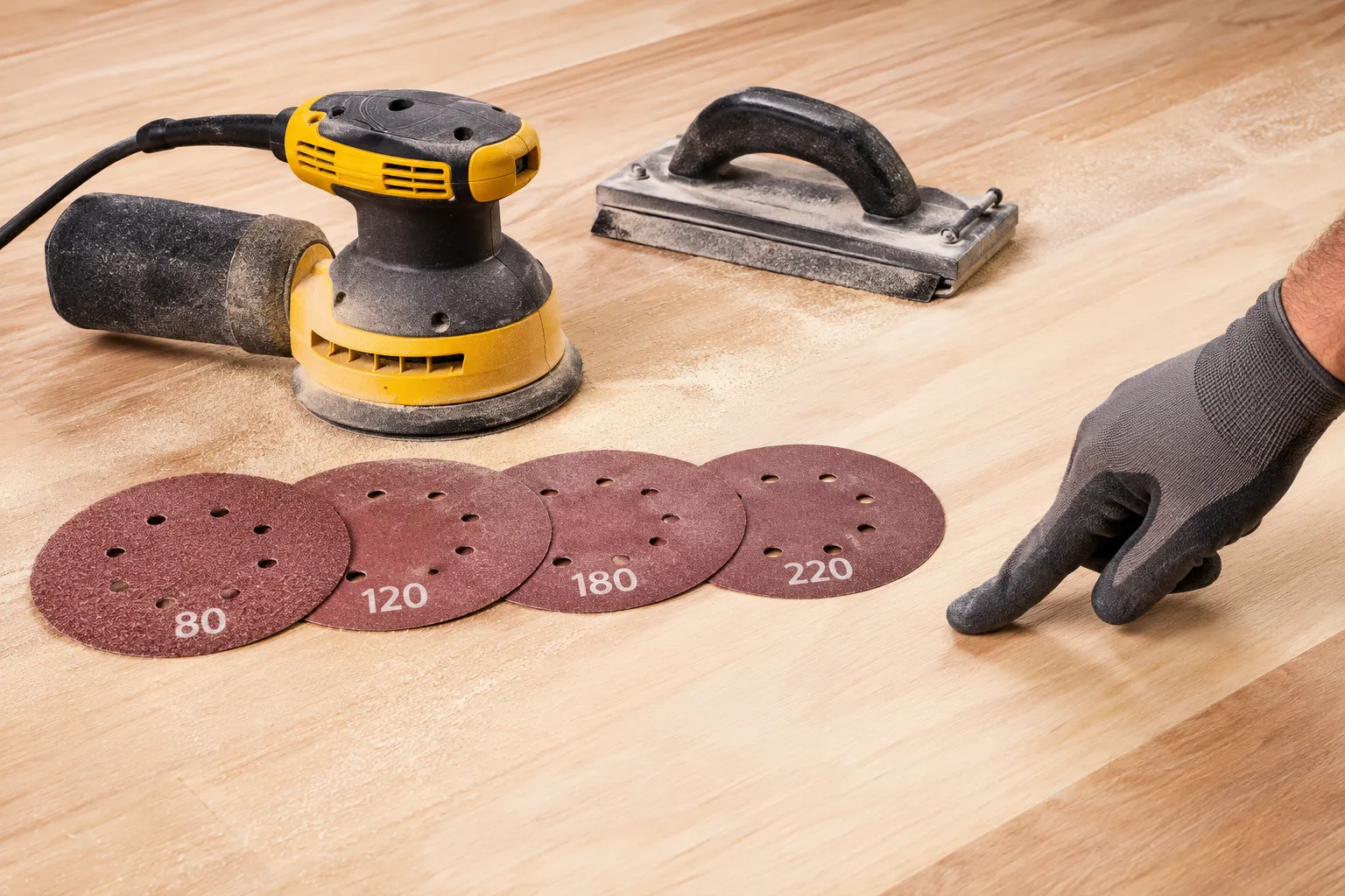 Preparing for Professional Hardwood Finishing: The Art of Sanding