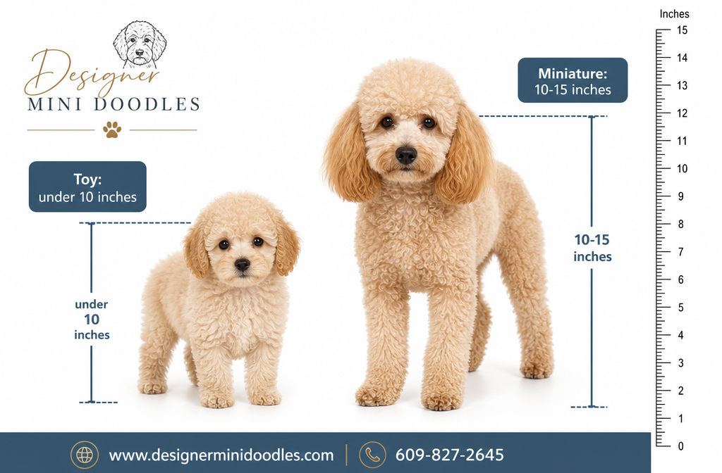 What's the Difference Between Toy and Miniature Poodles?
