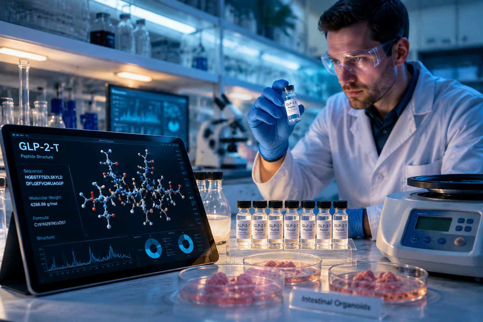 GLP-2-T Peptide: Exploring Its Unique Role in Intestinal Barrier Function