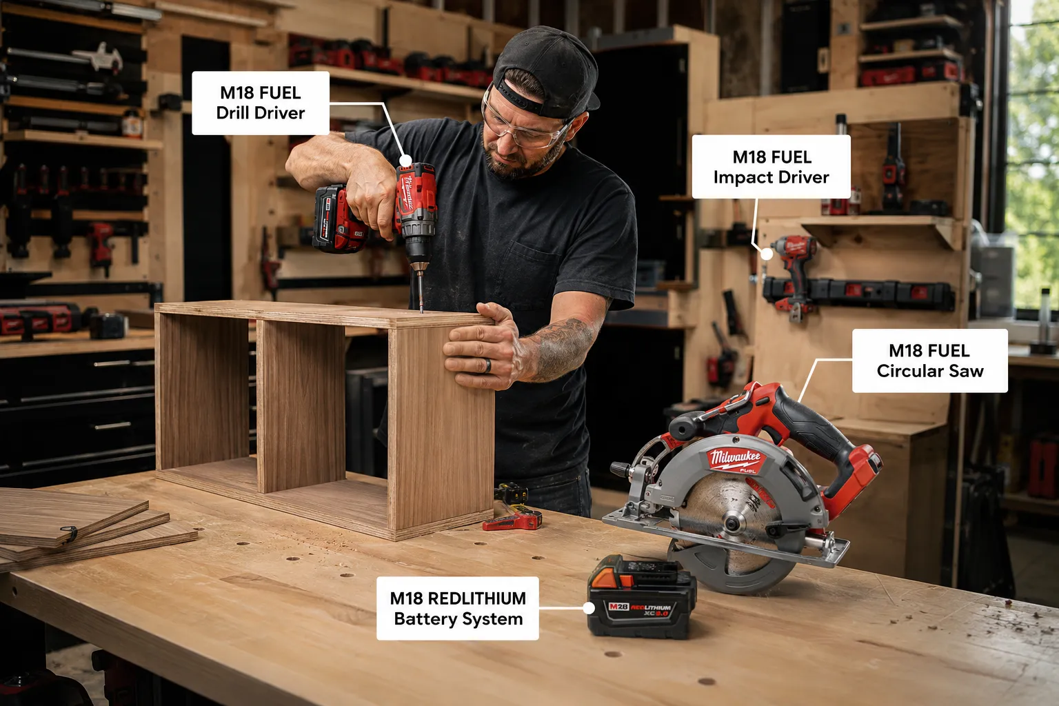 The M18 Ecosystem: Powering Your Workshop