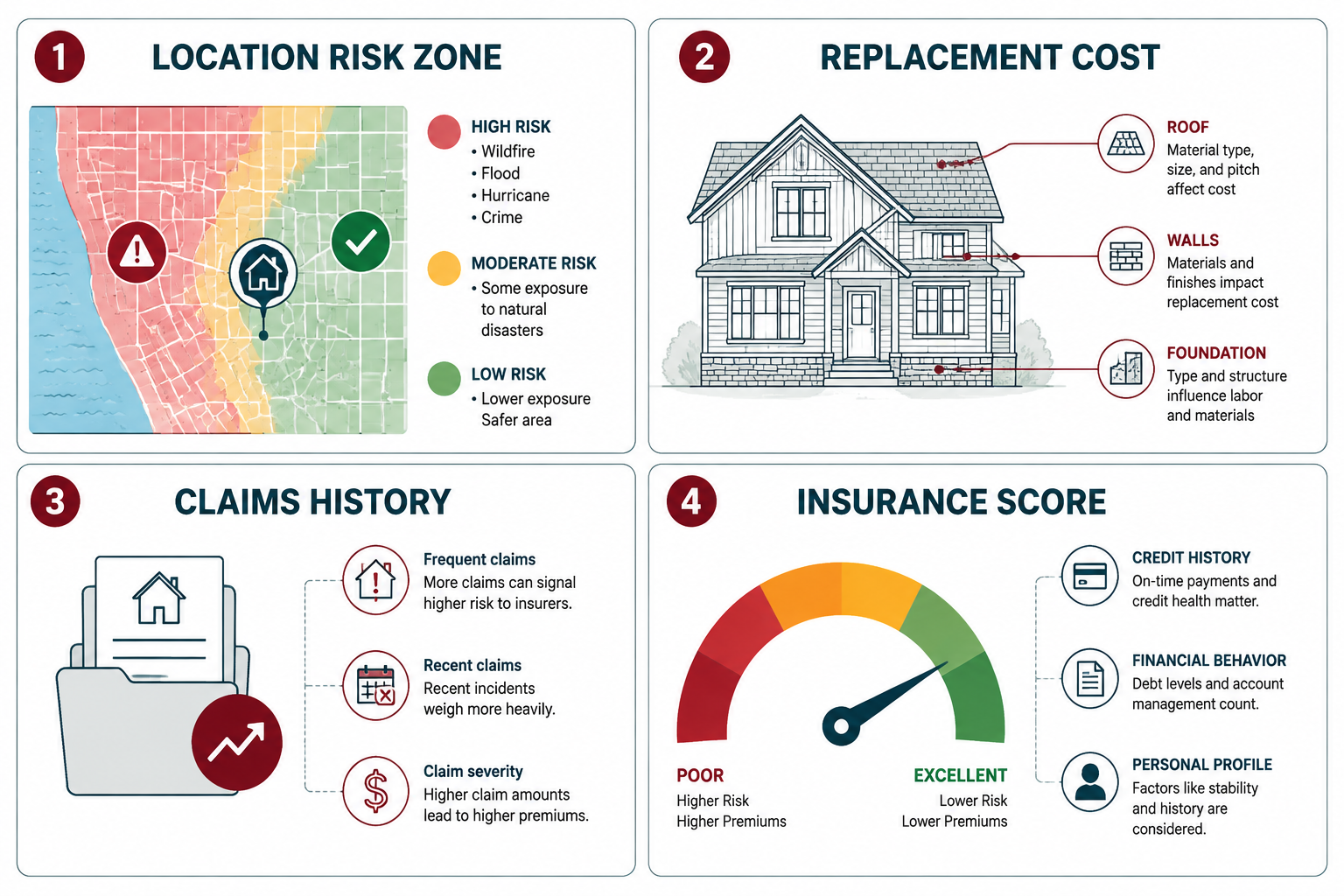 What Factors Make Homeowners Insurance Premiums So High