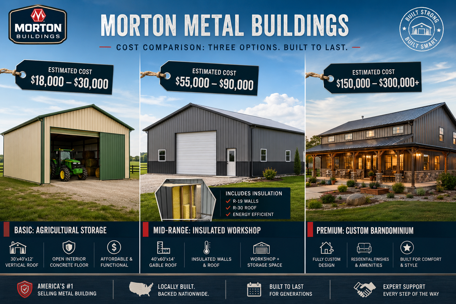 What Sizes Can I Get for a Morton Metal Building?