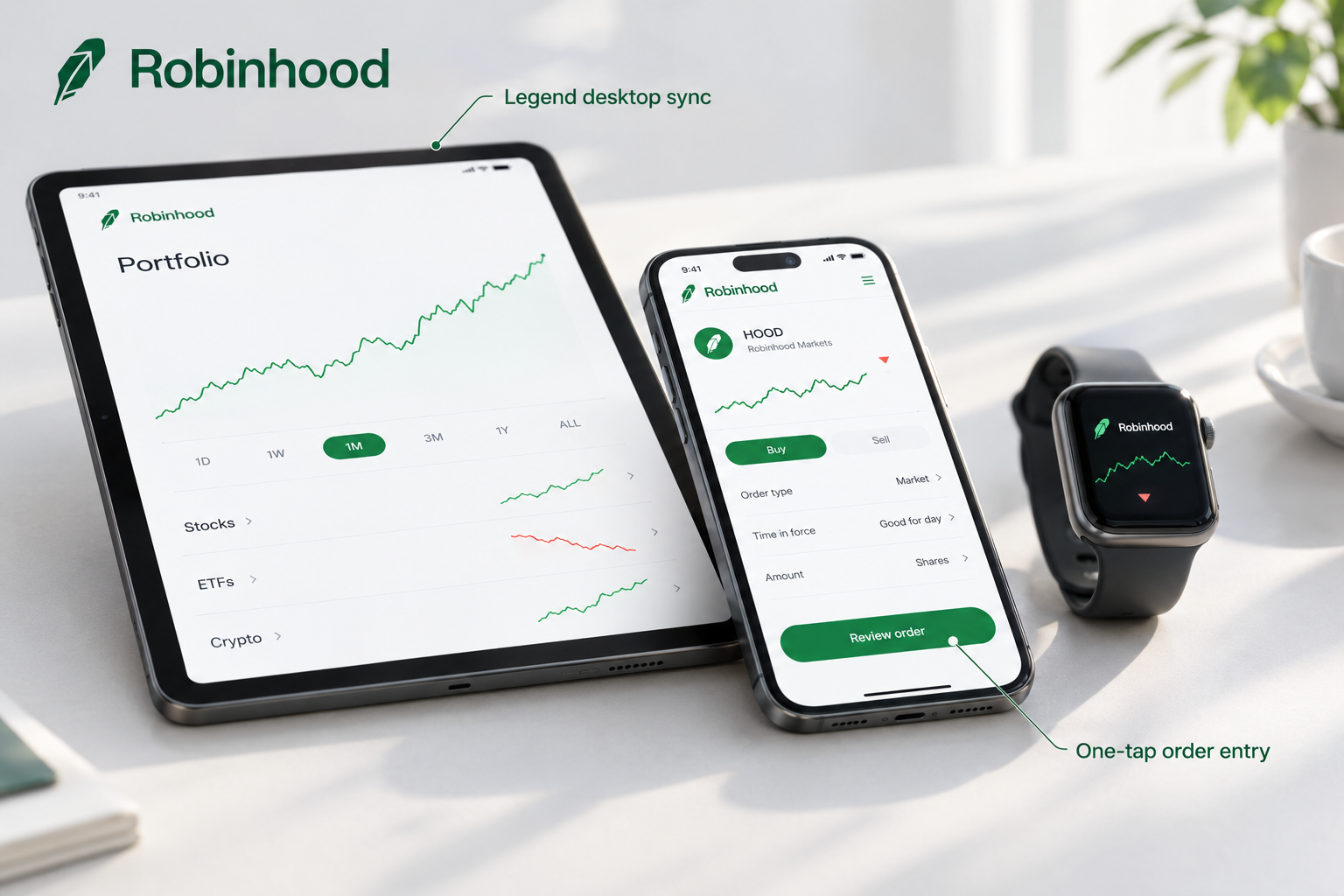 5. Robinhood, best for speed of order entry