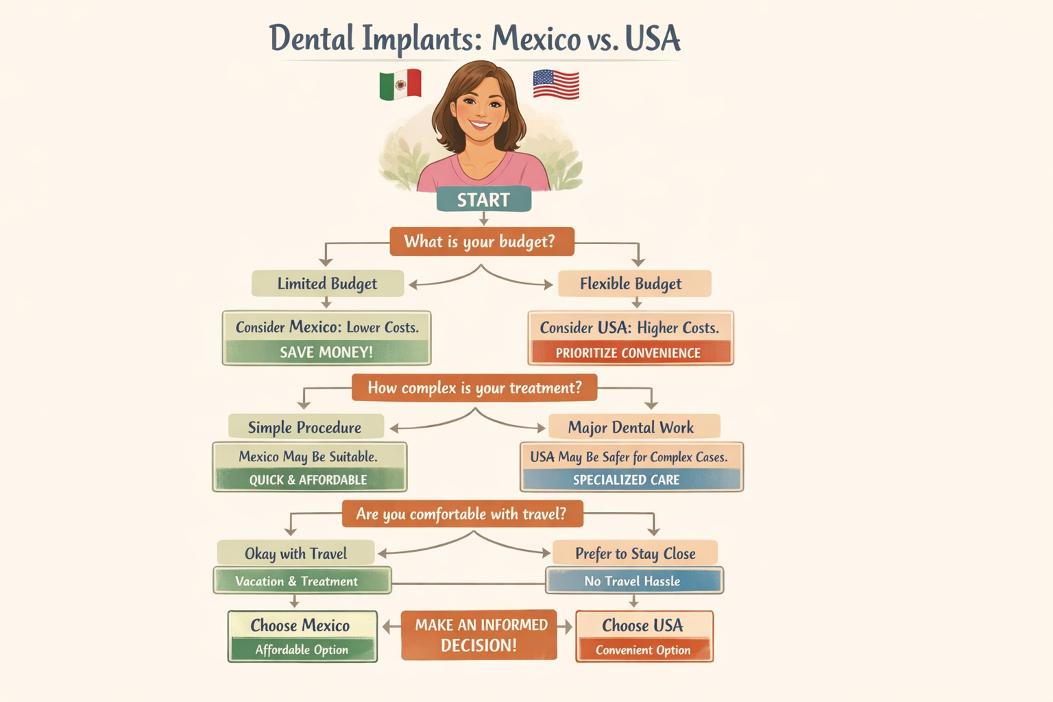 Dental Implant Cost Mexico vs US