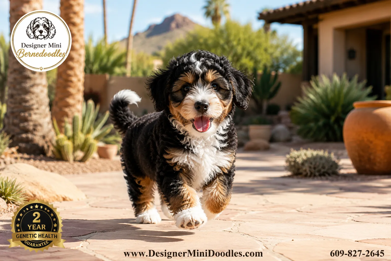 mini bernedoodle puppies Chandler