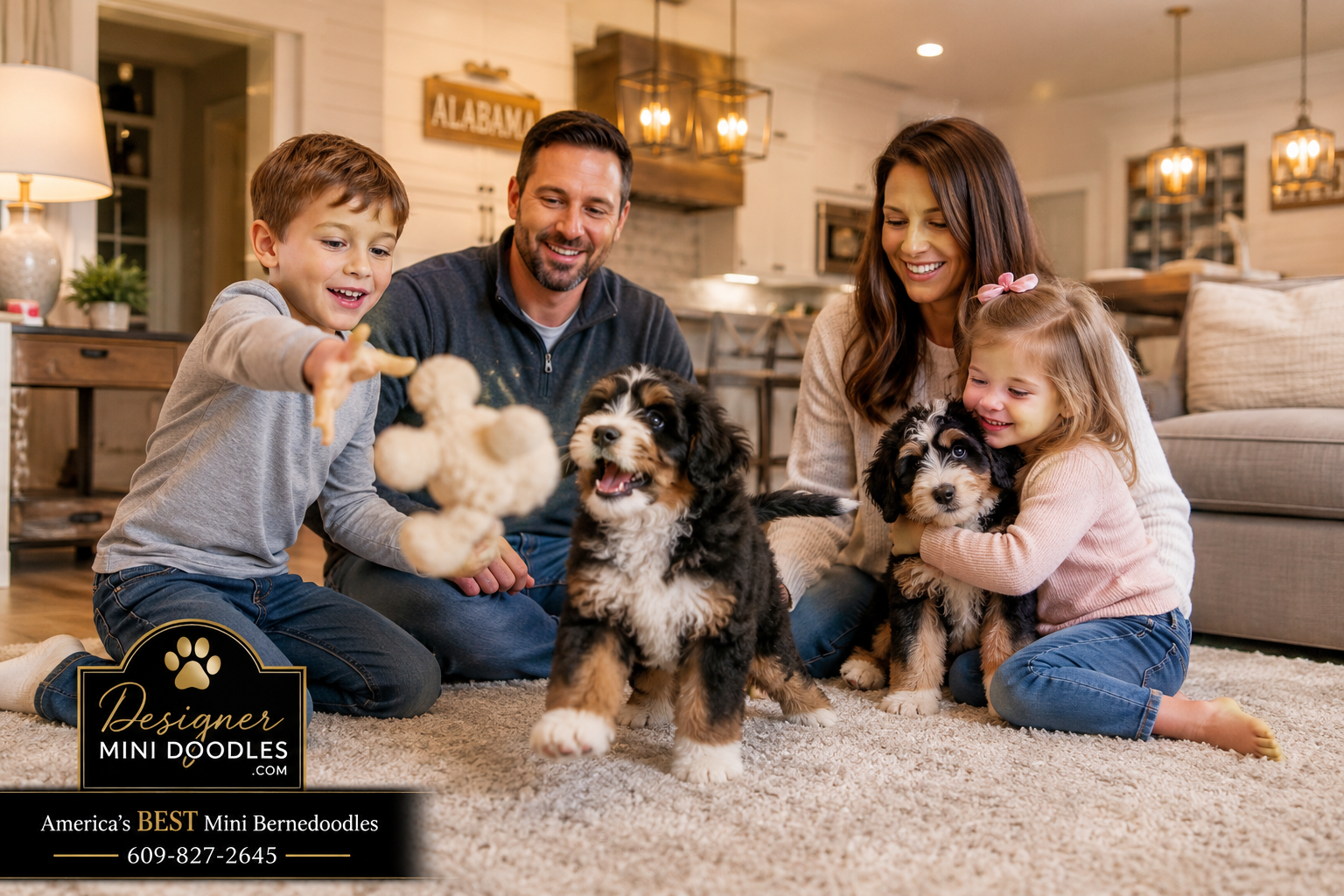 Mini Bernedoodle puppies for sale Alabama