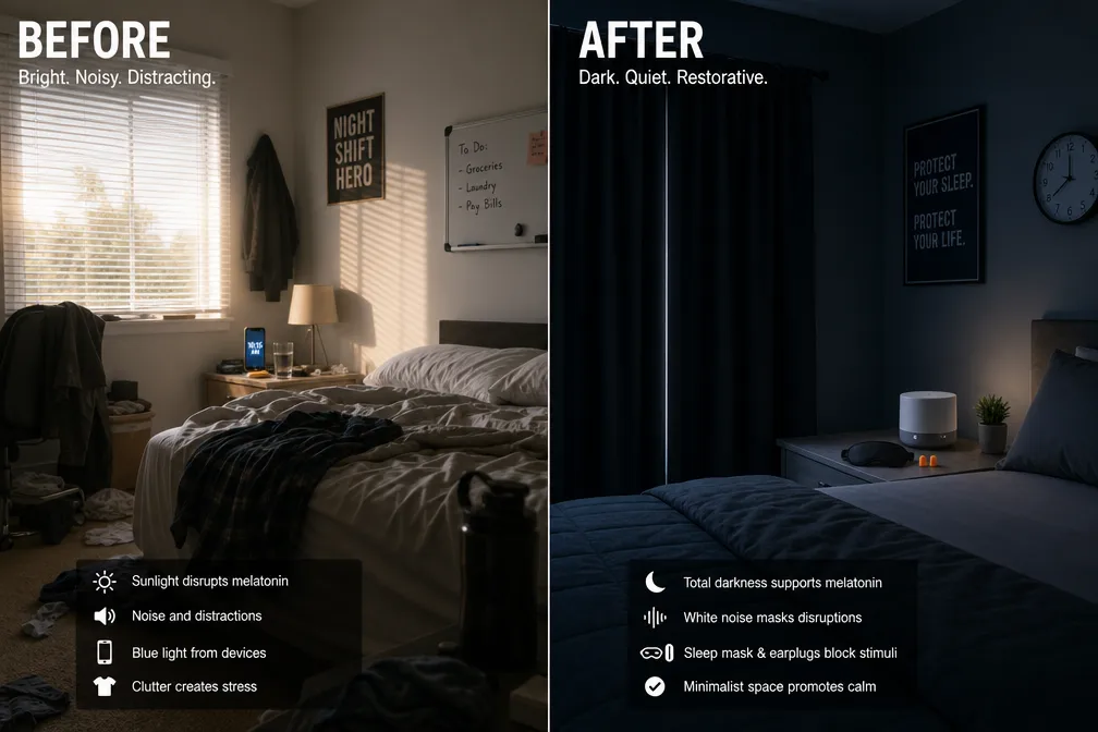 Why Sleeping After a Night Shift Is So Difficult