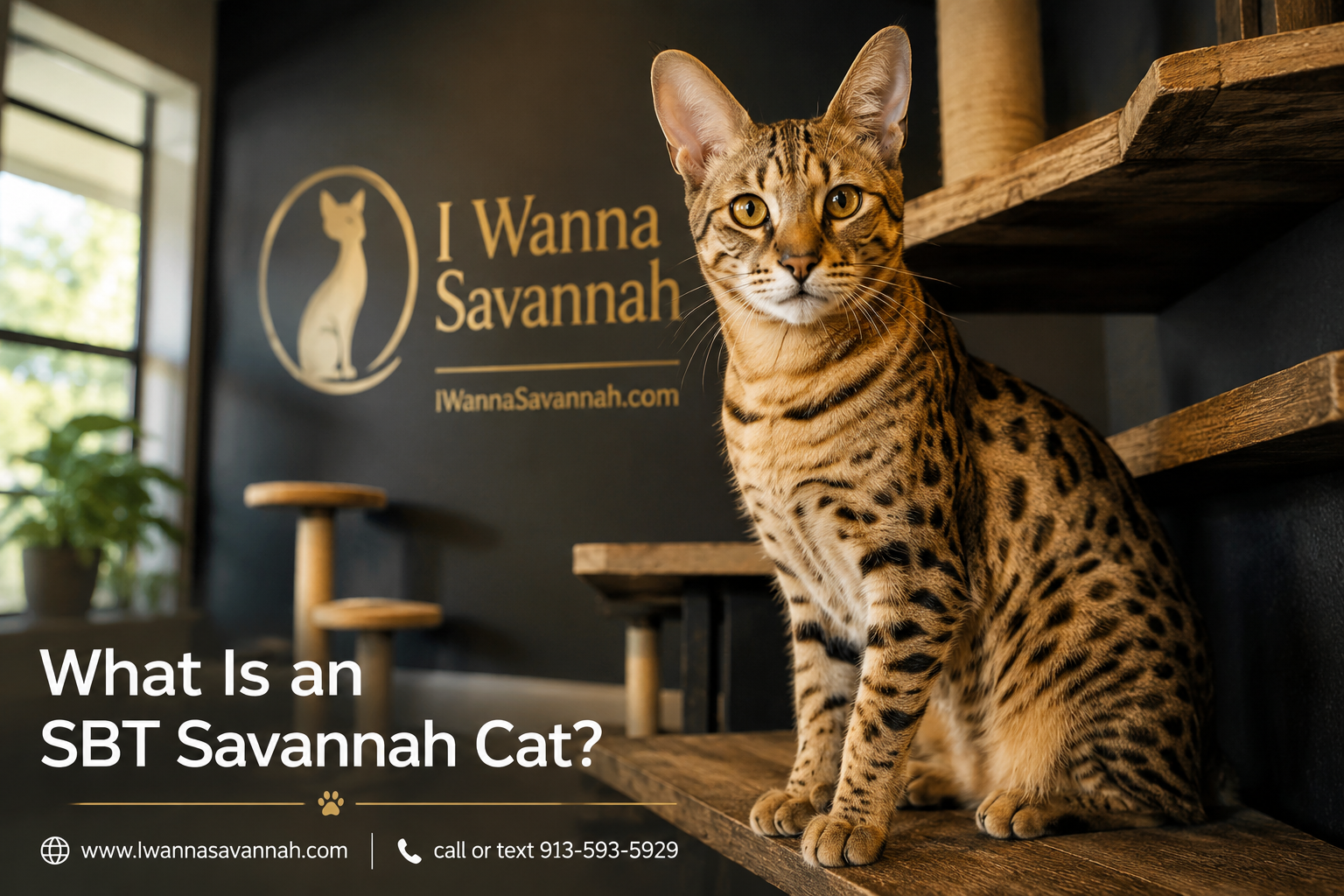 What Is an SBT Savannah Cat?