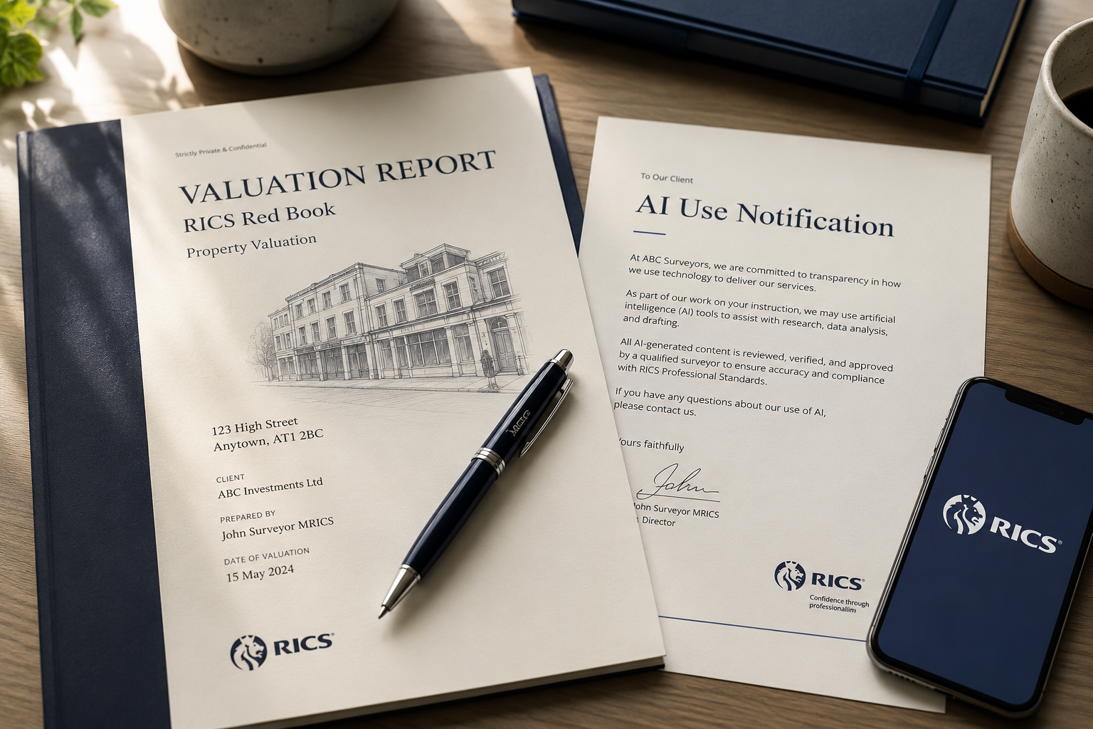Valuation Reports, Client Transparency, and Data Governance