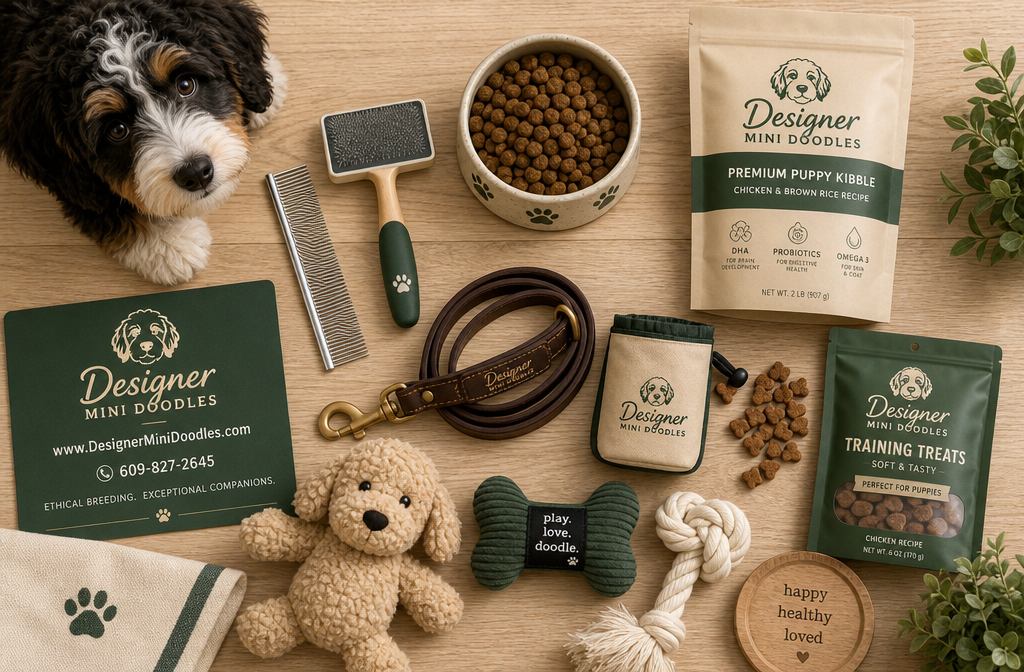 What's the Recommended Diet and Exercise for Mini Bernedoodle Puppies?