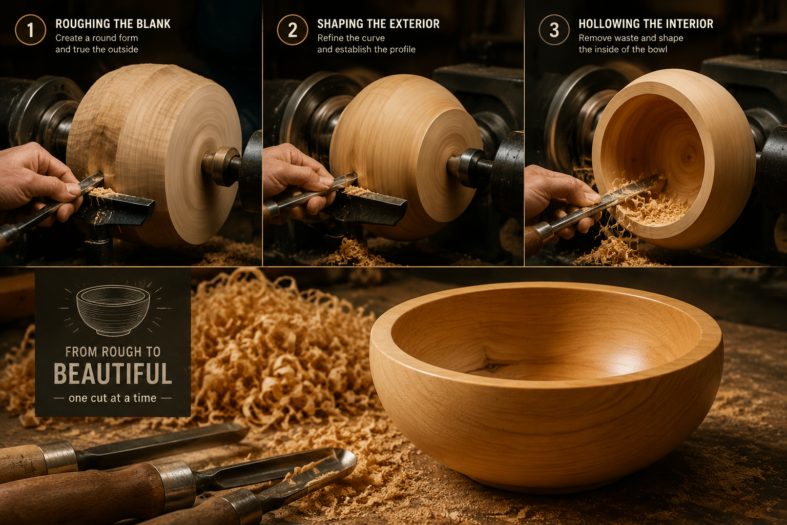 Project 3: Turning a Small Wooden Bowl