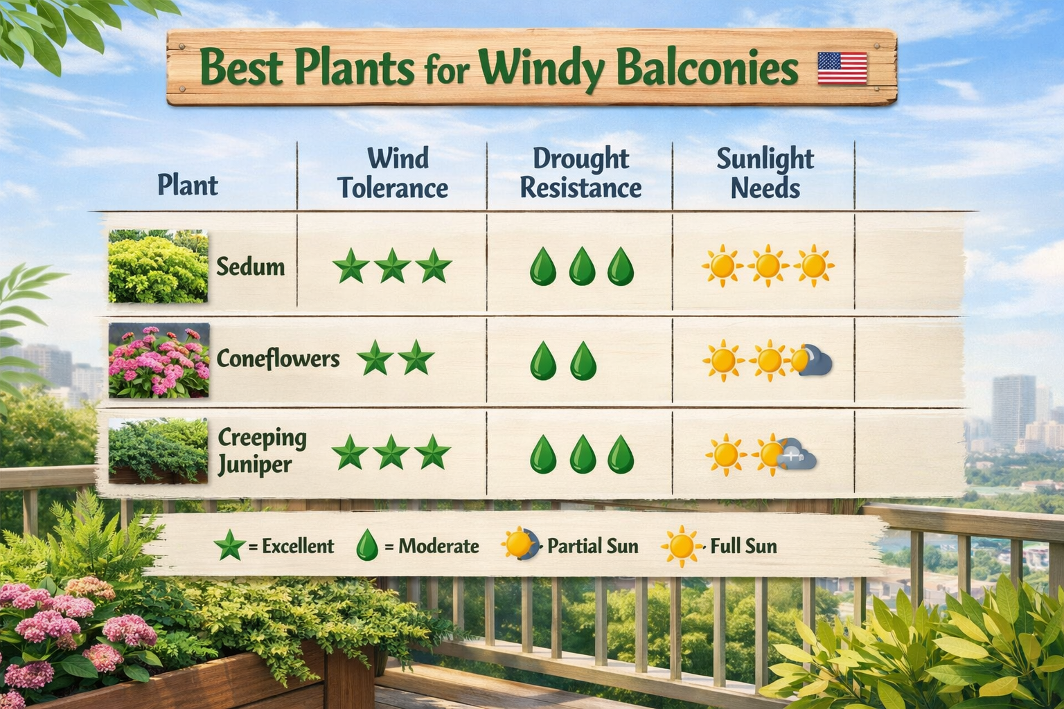 Windy Balcony Plants USA: Best Choices & Care (2026)