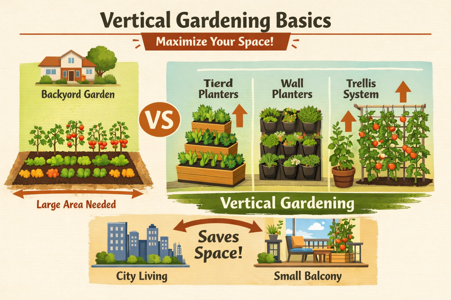 Vertical Gardening Basics: Maximizing Your Green Space in 2026