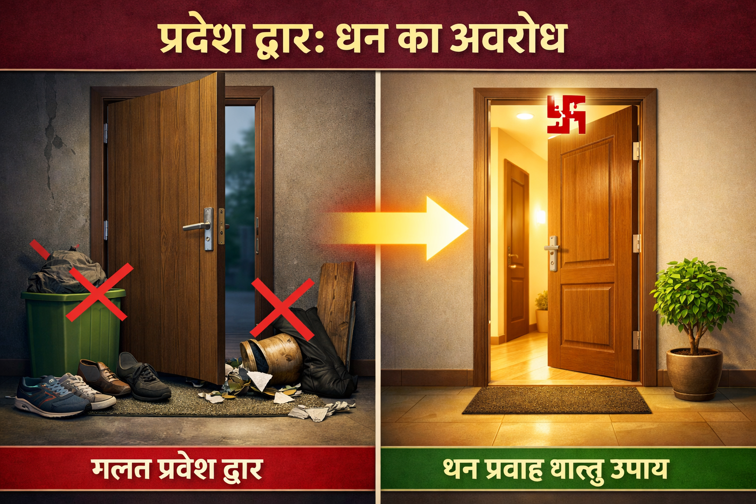 CRITICAL: ALL text, labels, headlines, annotations, and overlays in this image MUST be written in HINDI. Do NOT use any English text. Every 