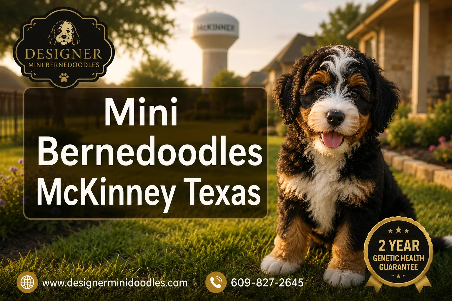 Mini Bernedoodle puppies McKinney Texas