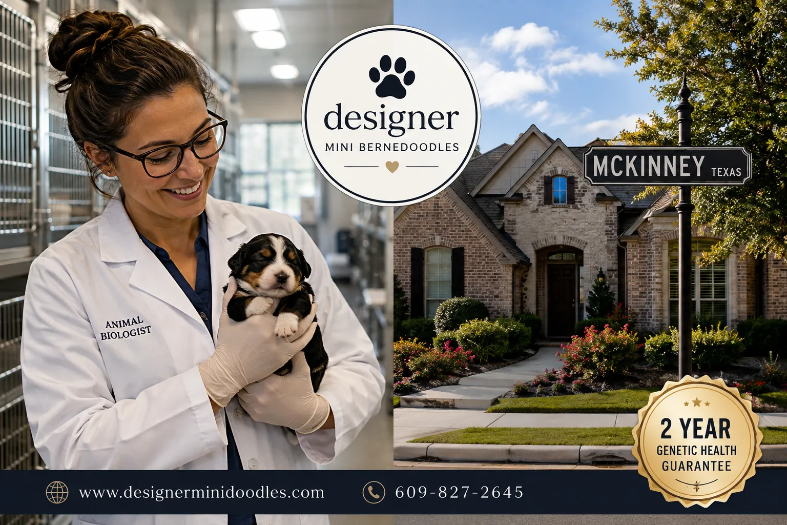 Mini Bernedoodle puppies McKinney Texas