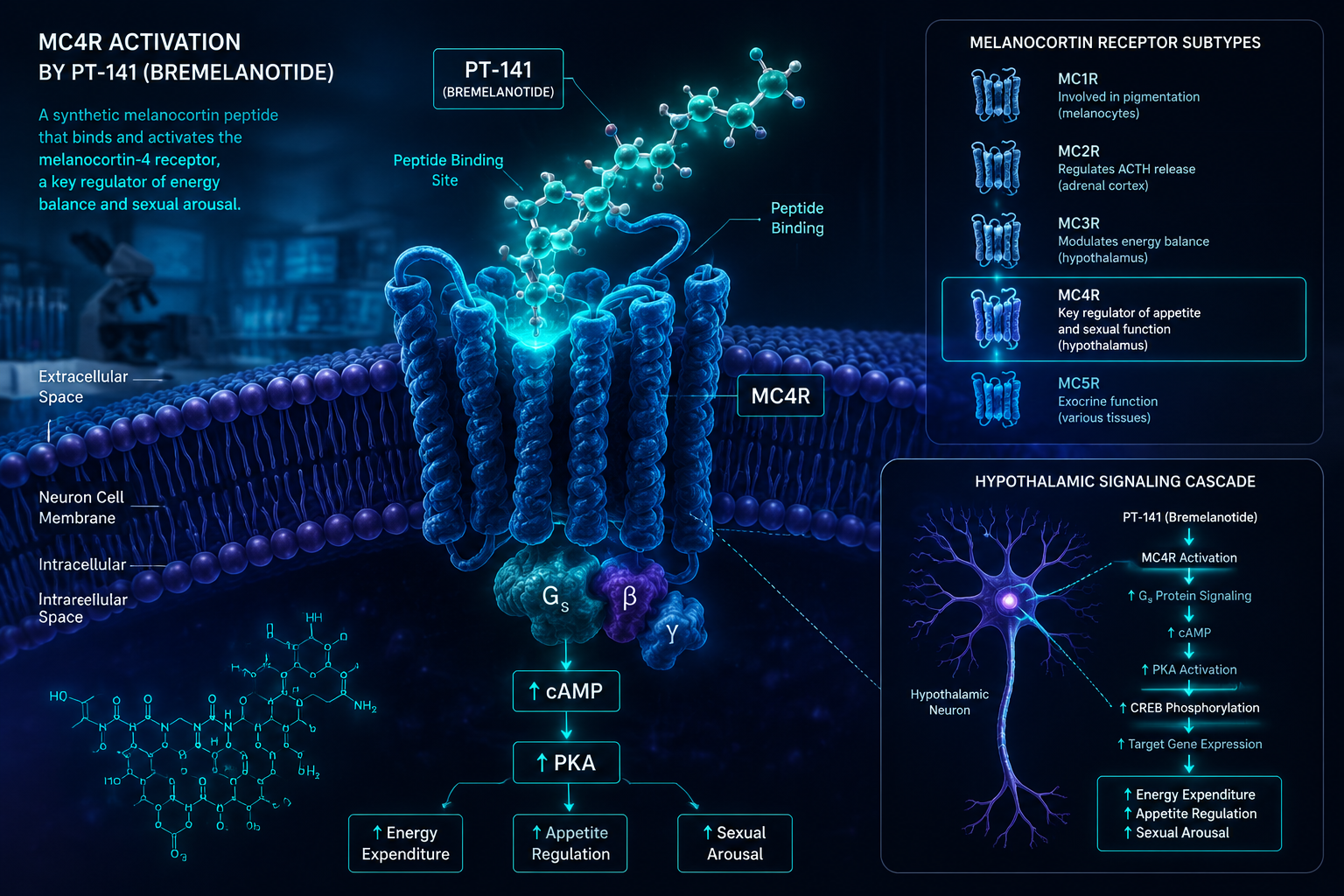 How Melanocortin Signaling Drives PT-141 Research