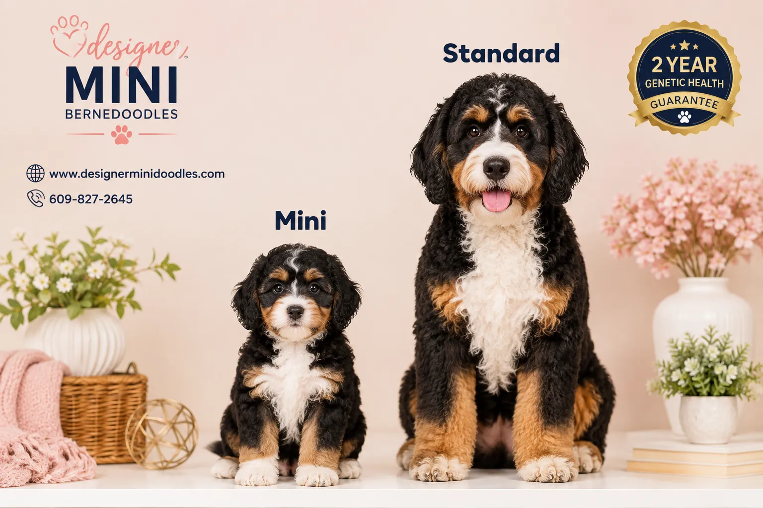 Mini Bernedoodle puppies Arlington Virginia