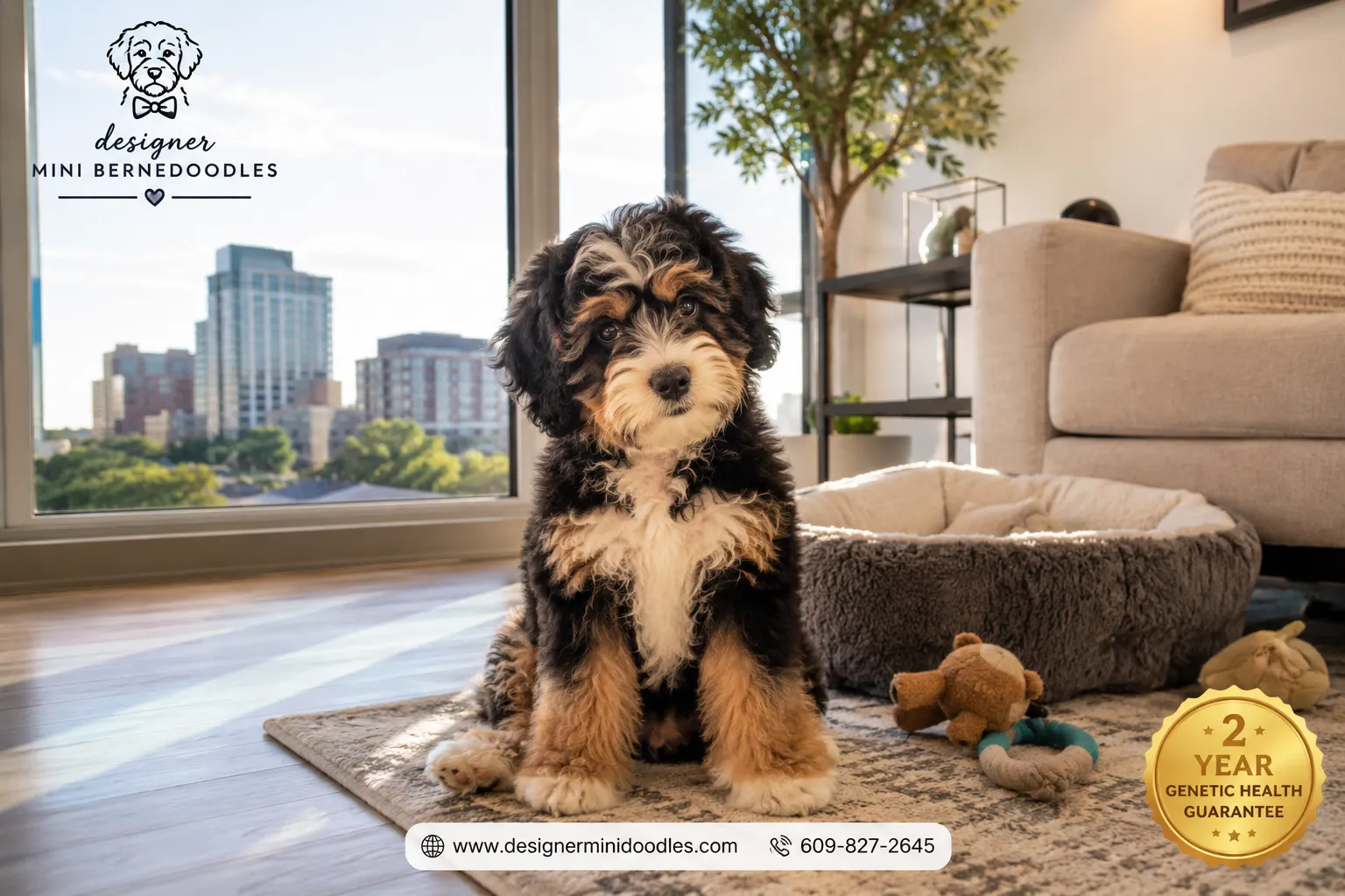 Mini Bernedoodle puppies Arlington Virginia
