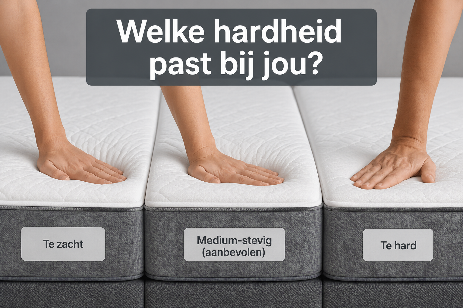 Veelgemaakte fouten bij het kiezen van een matras voor rugpijn